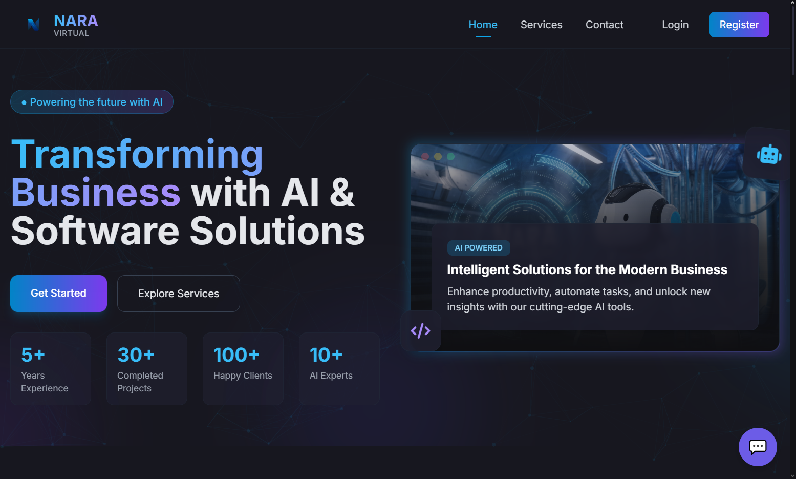 NaraVirtual Hub Screenshot